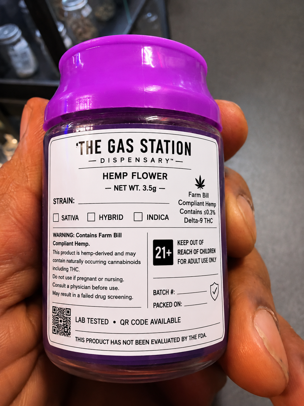 AAA rated Gas 3.5 grams of premium