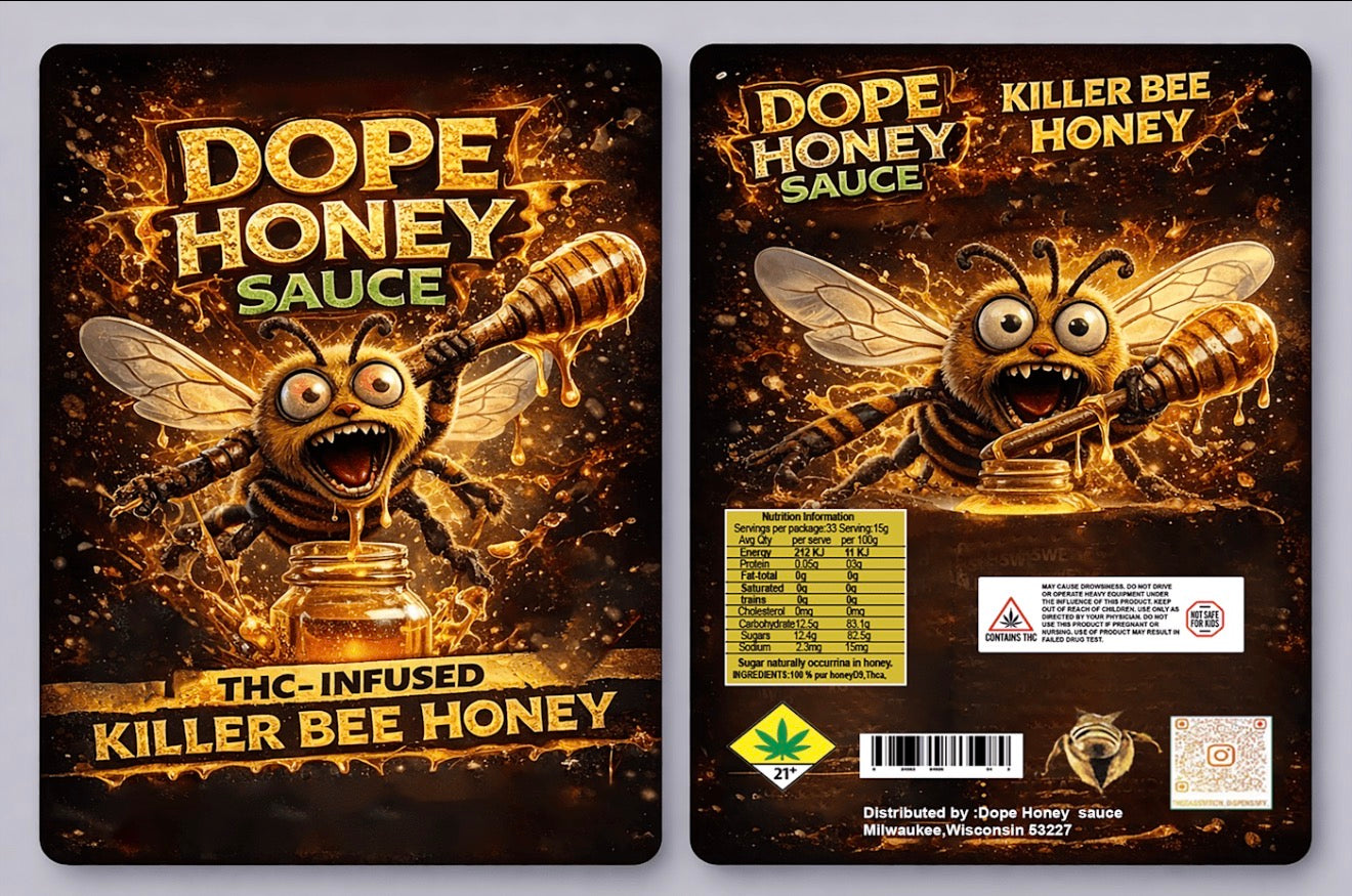 Hemp infused Honey